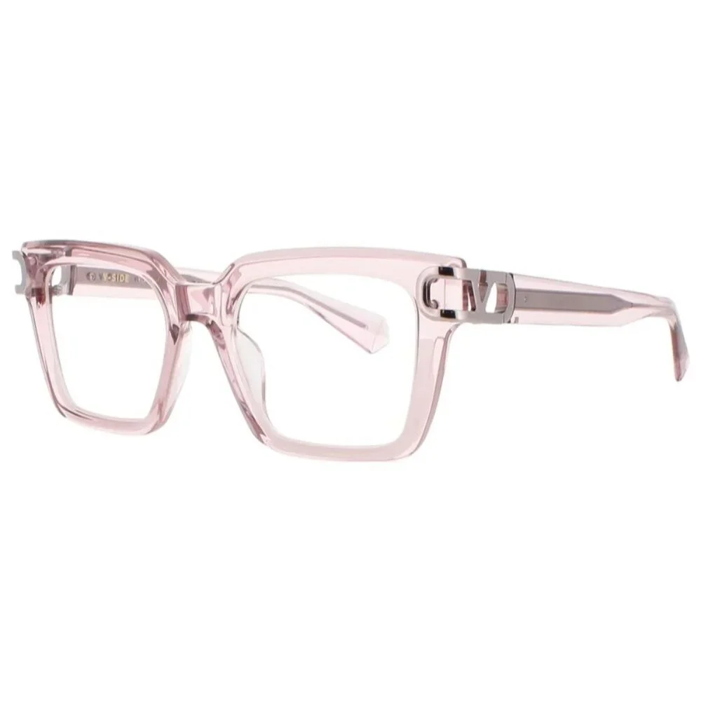 NWT VALENTINO EYEGLASSES SQUARE WOMEN PINK EYEWEAR